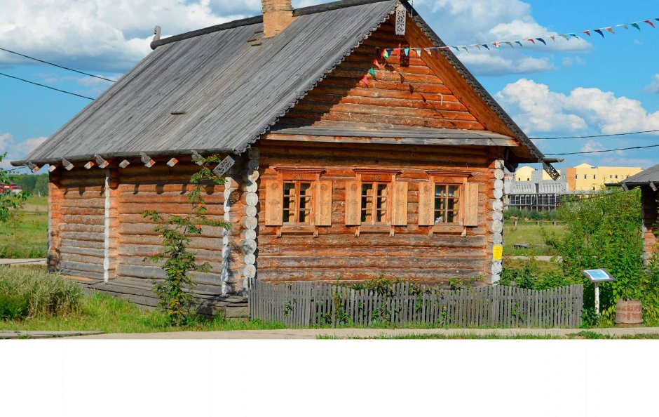 План русской избы 19 века