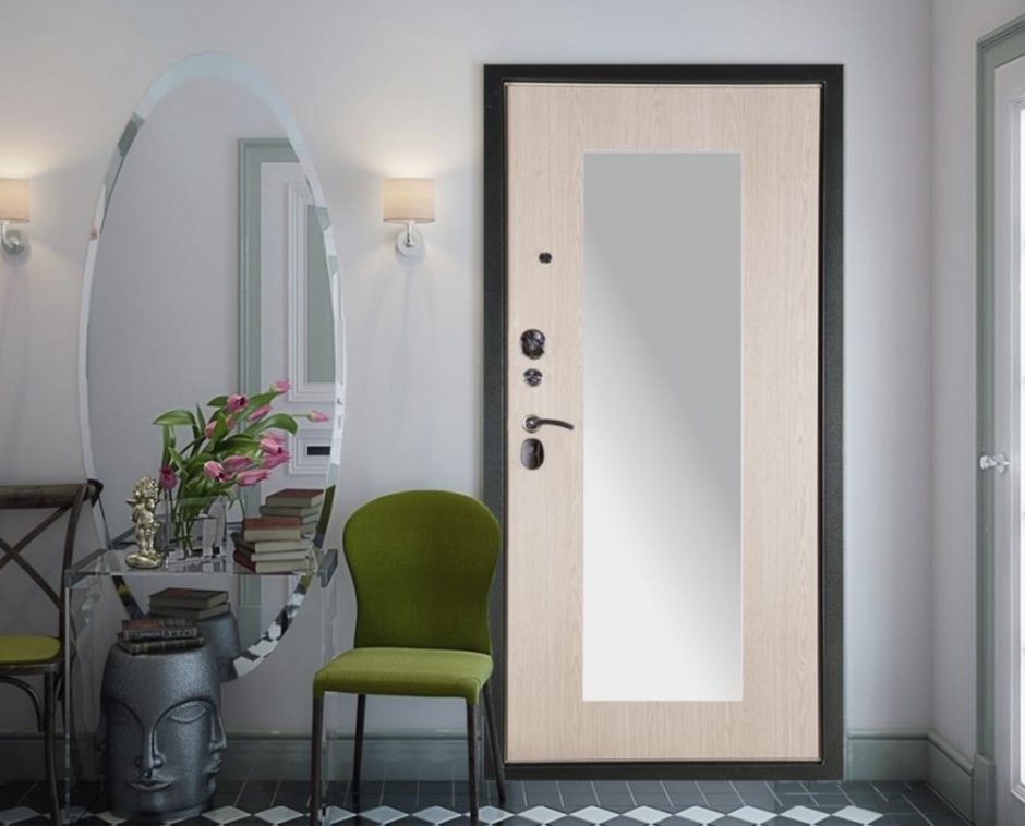 Зеркало на дверь