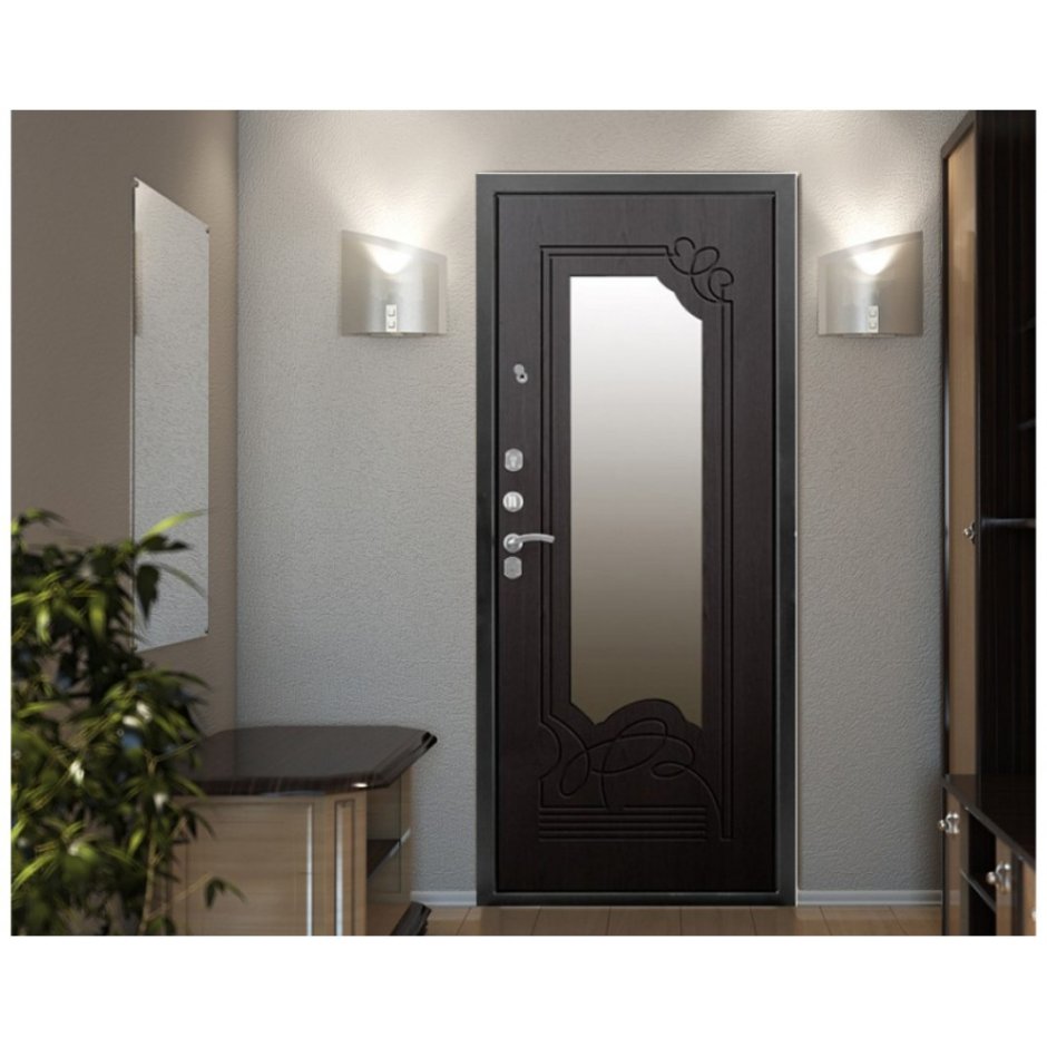 Дверь h 1 Mirror с зеркалом