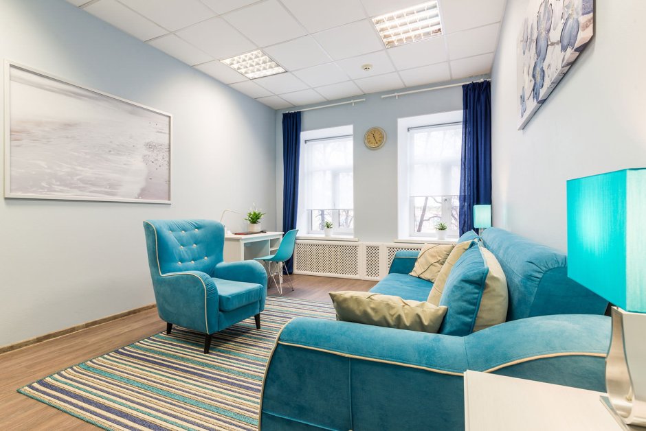 Кабинет психотерапевта интерьер