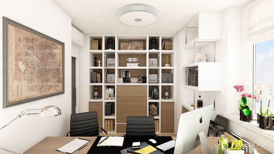 Интерьер домашнего кабинета