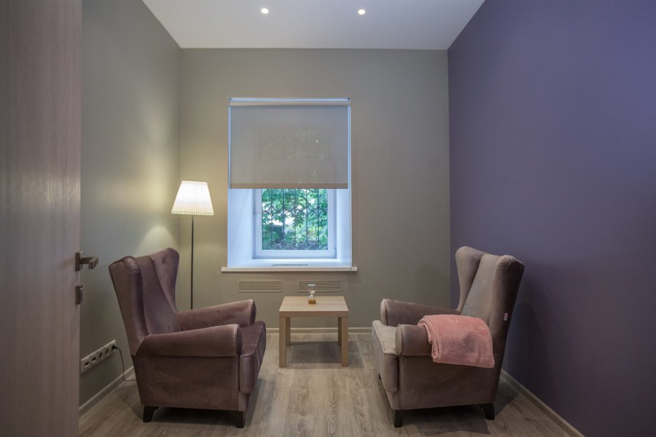 Кабинет психотерапевта интерьер