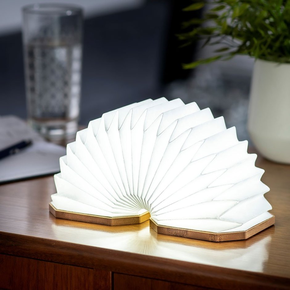 Настольная лампа гармошка