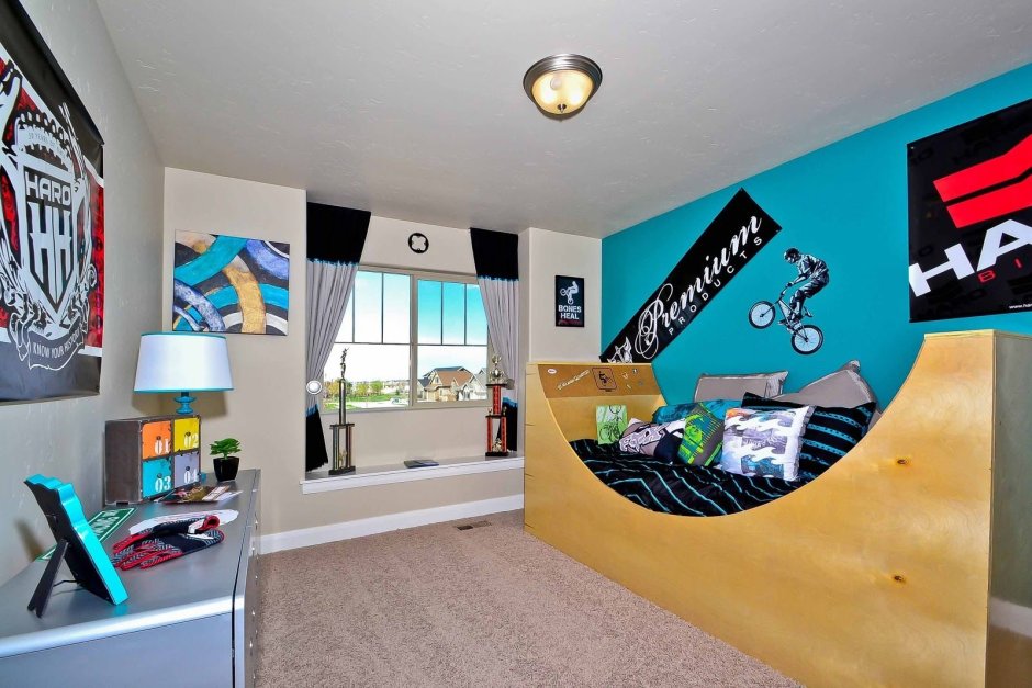 Комната в стиле скейт