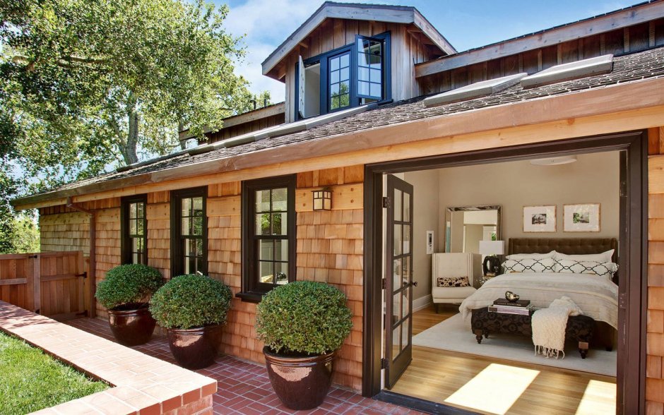 Уютные дома с террасой