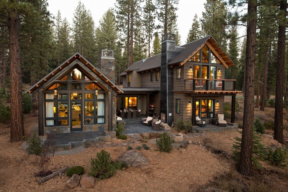 Фахверк в лесу