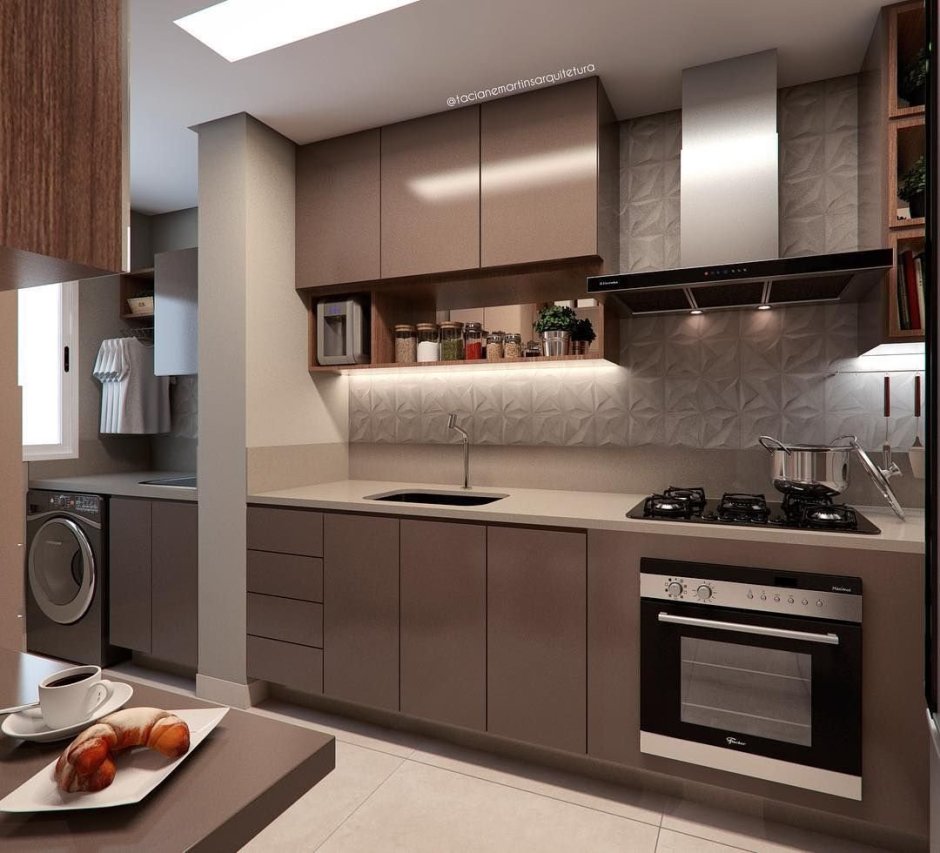 Кухня Акрилайн капучино