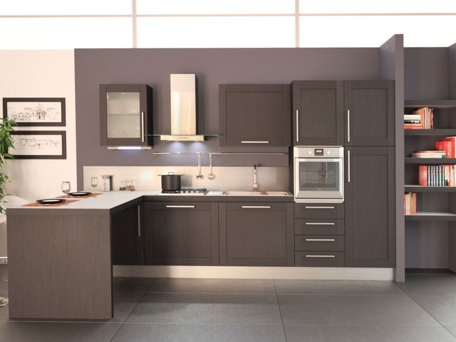 Кухня ева мокко софт