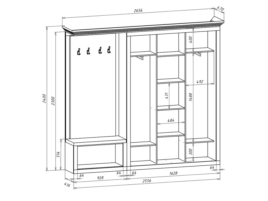 Прихожая Чарли Лайт 2