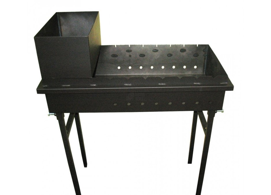 Коптилка на мангал чертеж