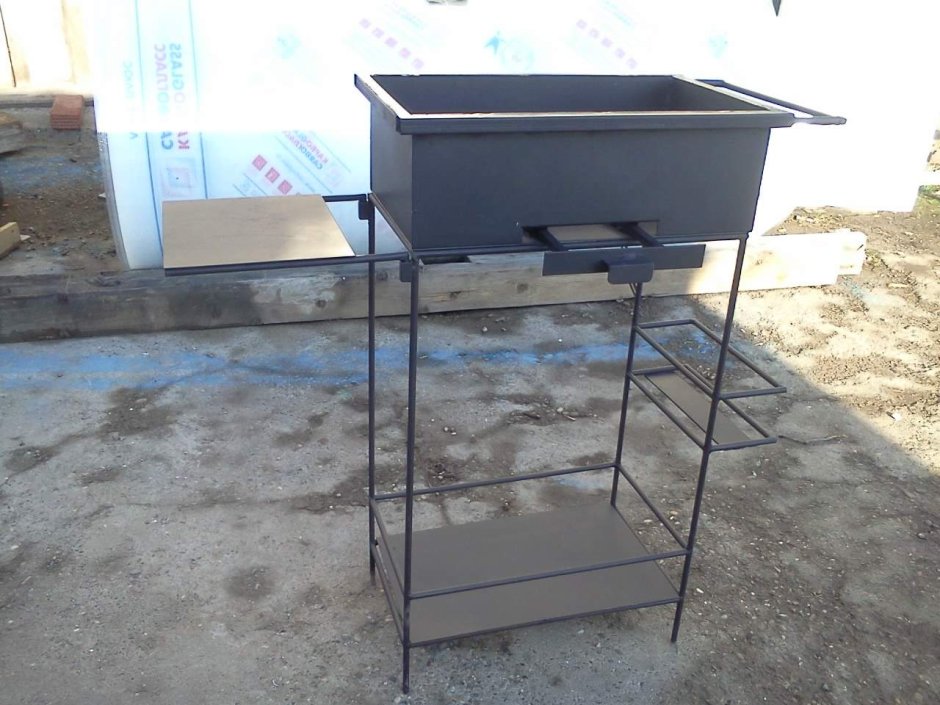 Мангалы с двойным дном и поддувалом