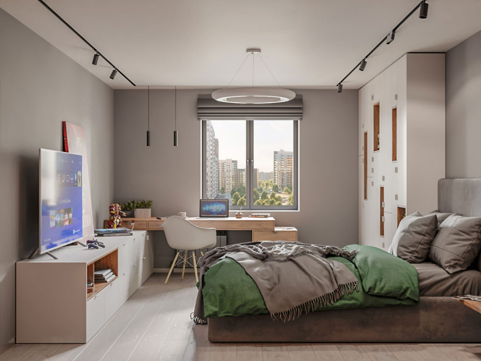 Планировка спальни подростка