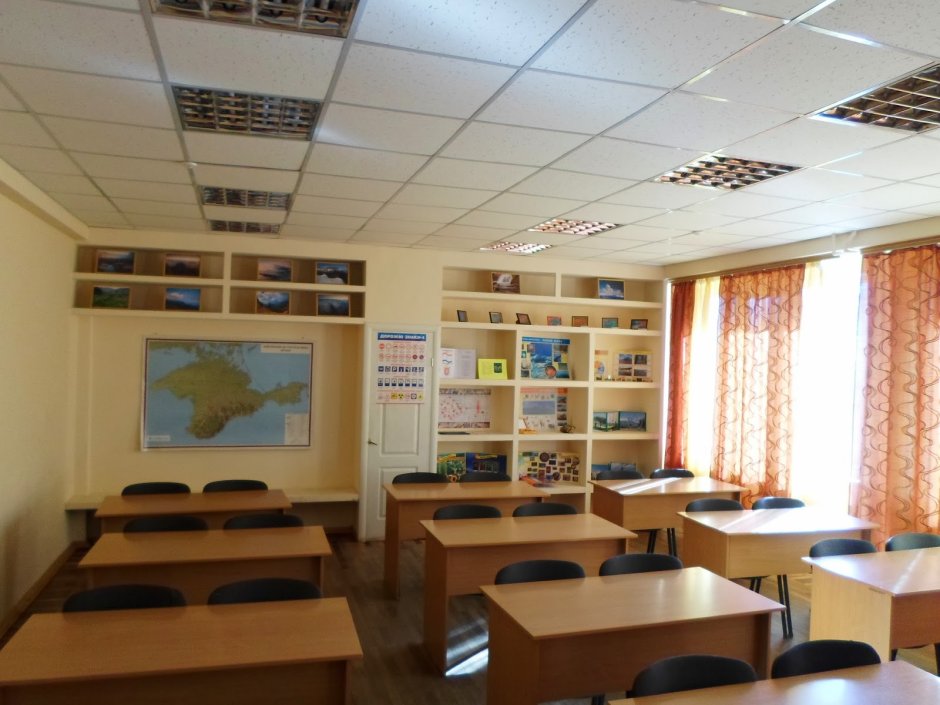 Мебель для кабинета географии в школе