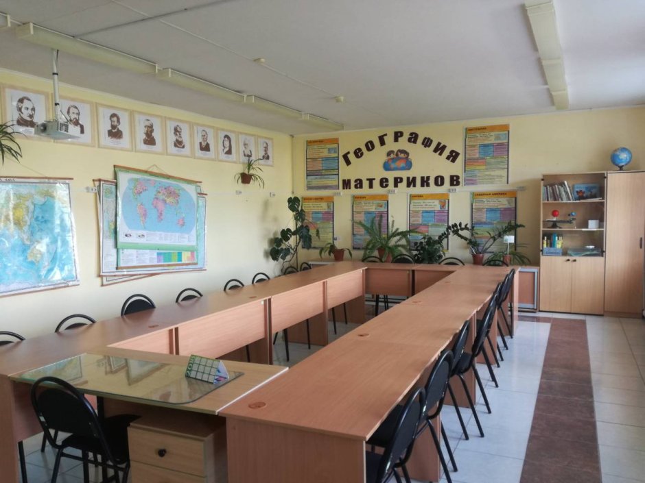 Мебель для кабинета географии в школе