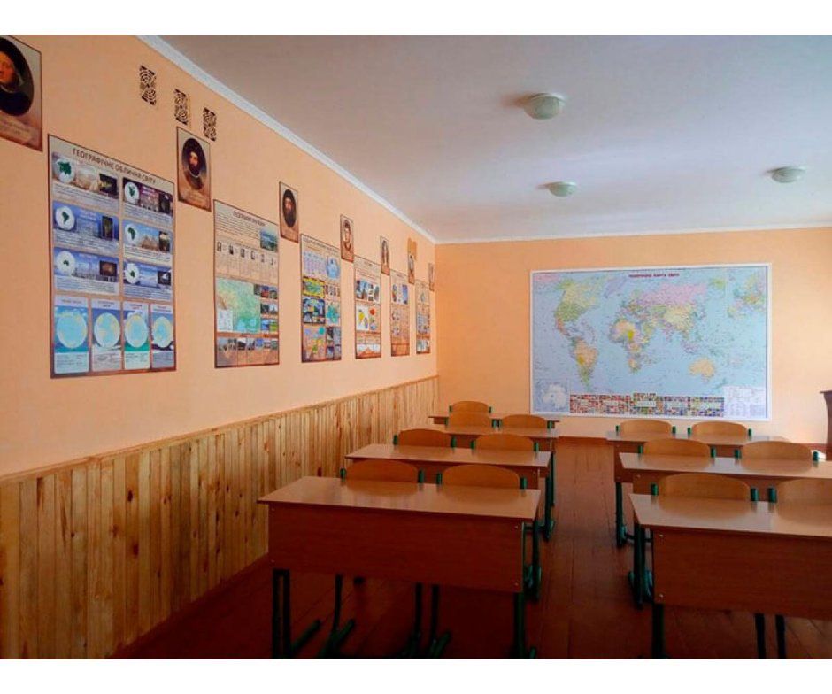 Интерьер кабинета географии