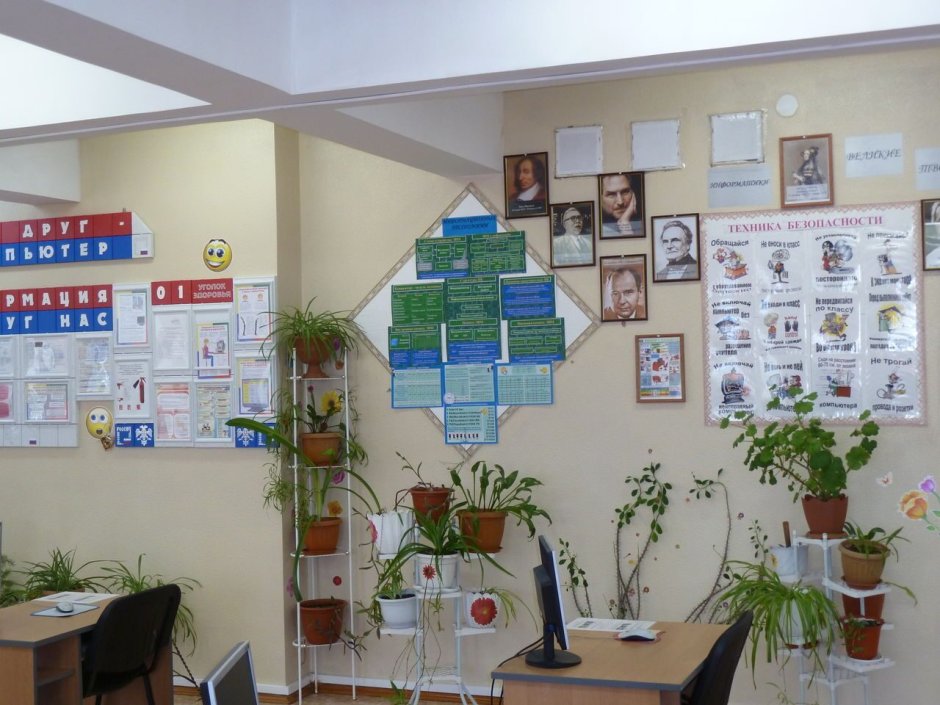 Современный кабинет биологии