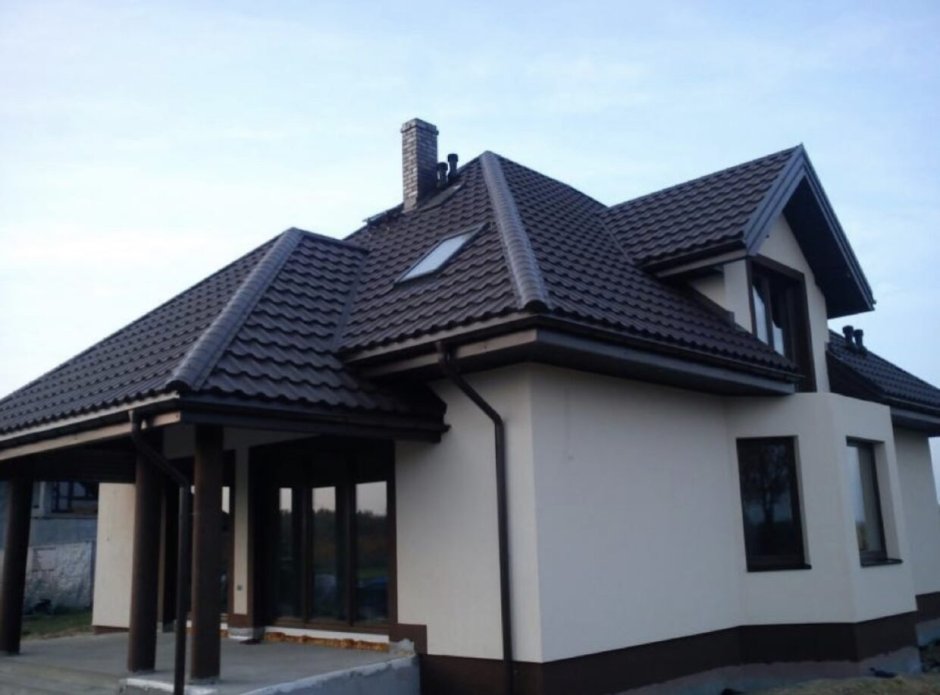 RAL 7024 черепица