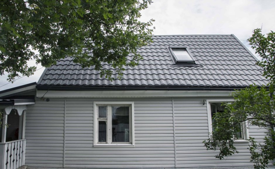 Металлочерепица Монтеррей RAL 7024