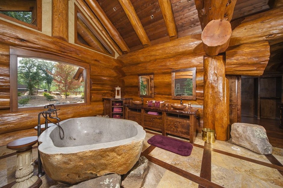 Дома из цельного дерева