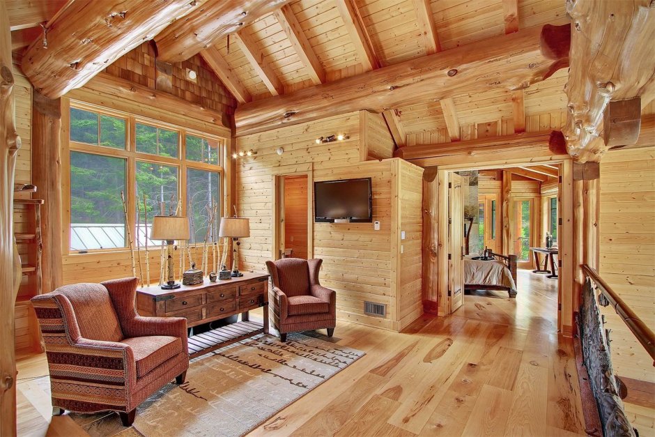 Дом в русском стиле с мансардой