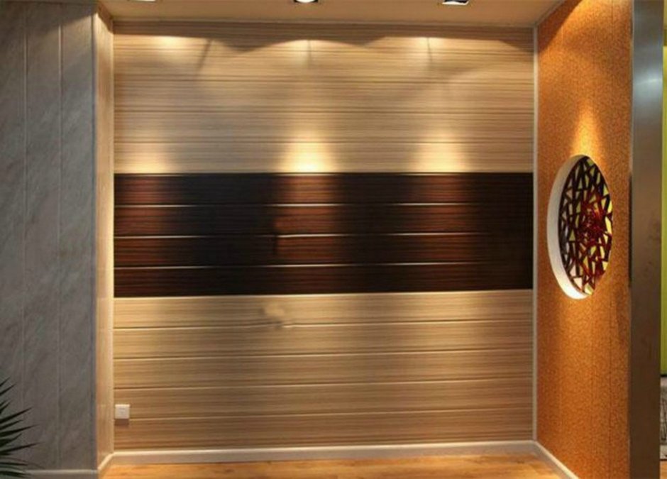 Отделка прихожей панелями МДФ