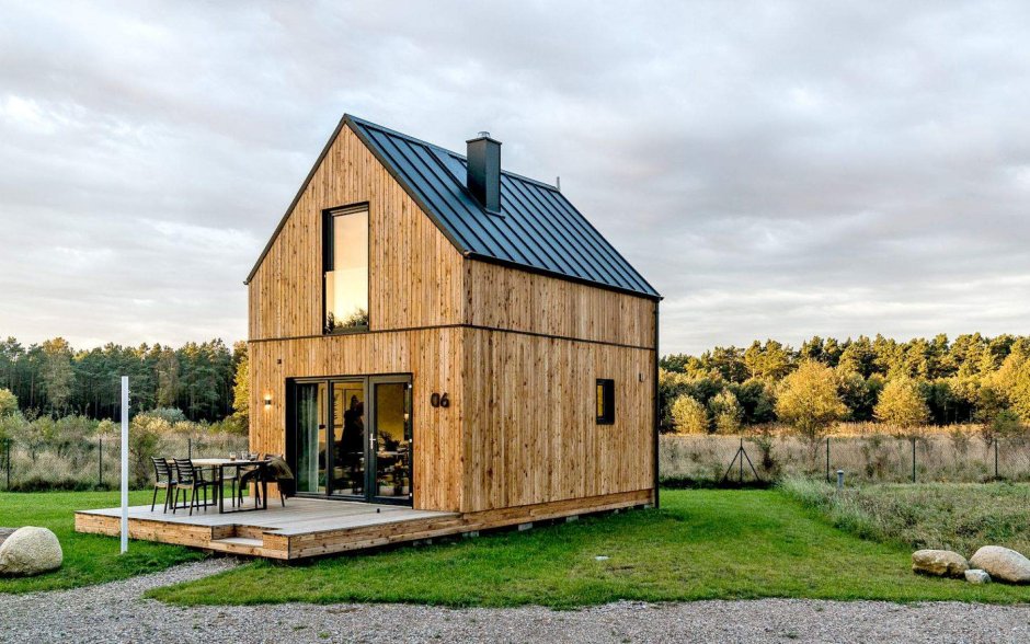 Барнхаус фасад фальц