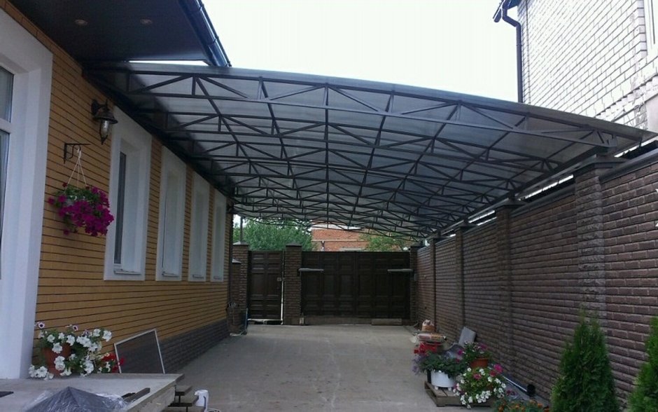 Крытые навесы