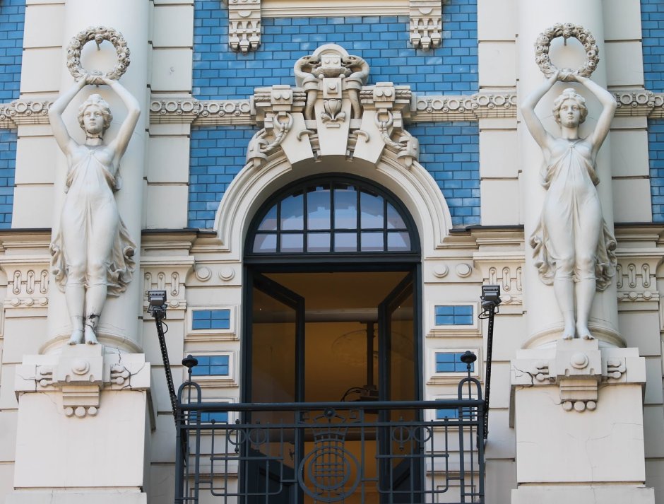 Элементы Модерна в архитектуре