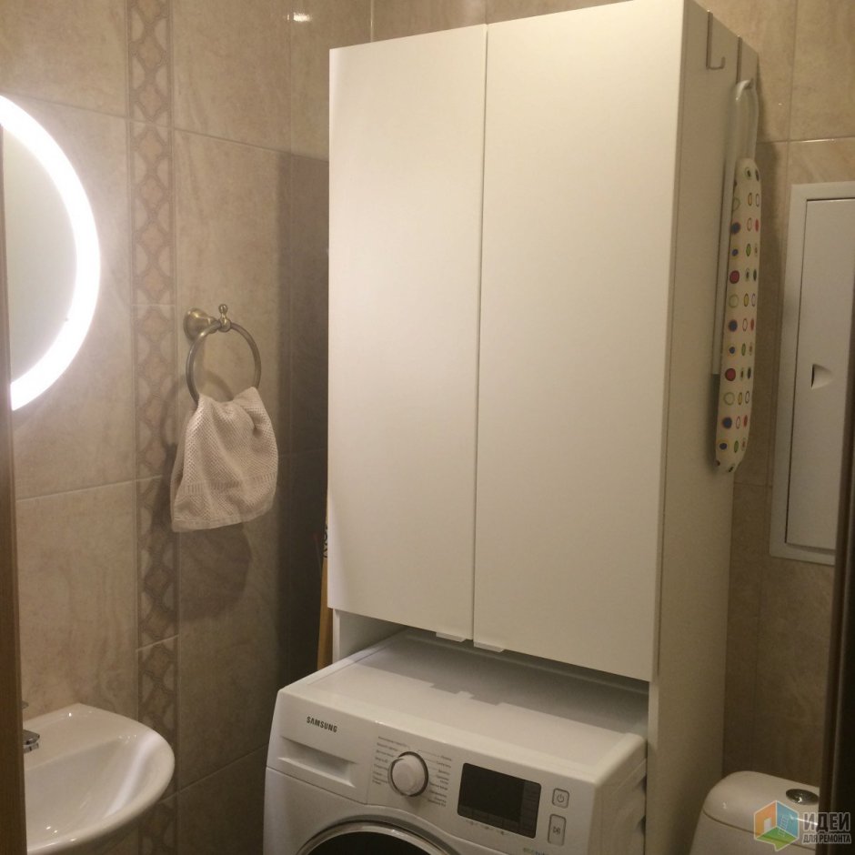 Шкаф для стиральной машины икеа ЛИЛЛОНГЕН