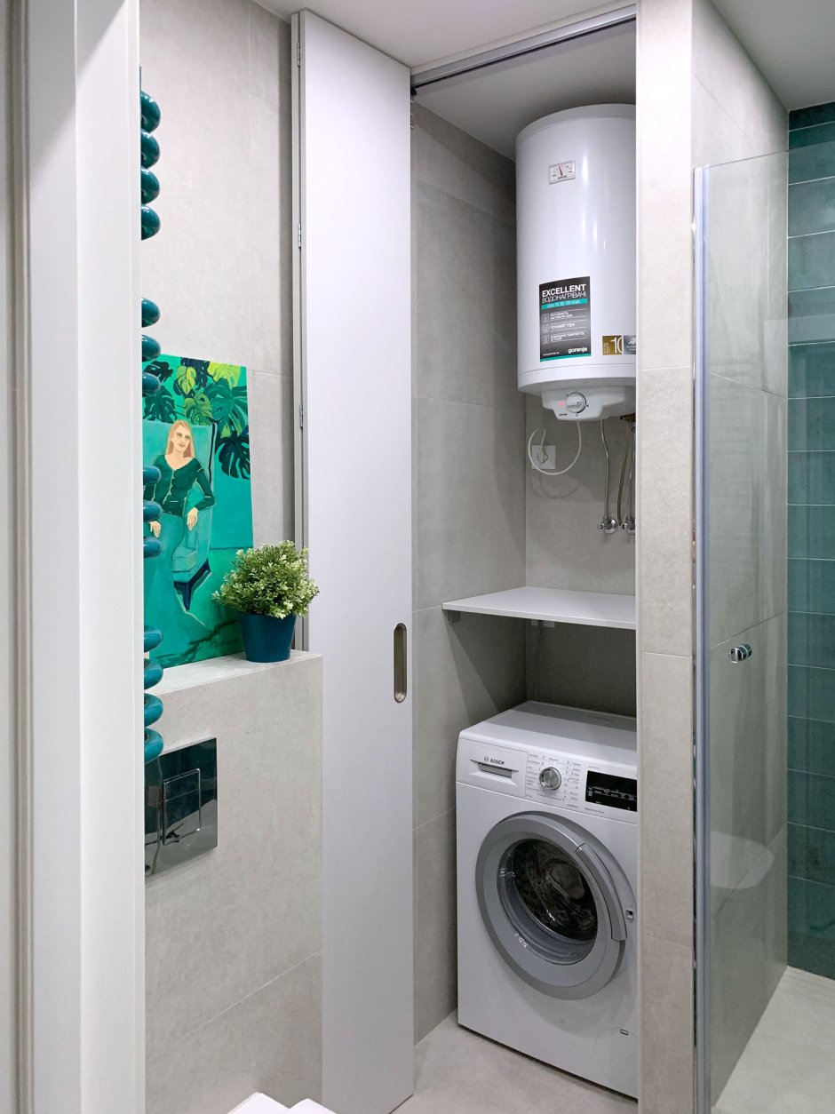 Сушильная машина в ванной