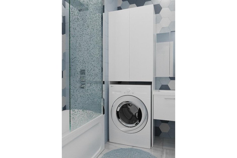 Шкаф для стиральной машины икеа ЛИЛЛОНГЕН