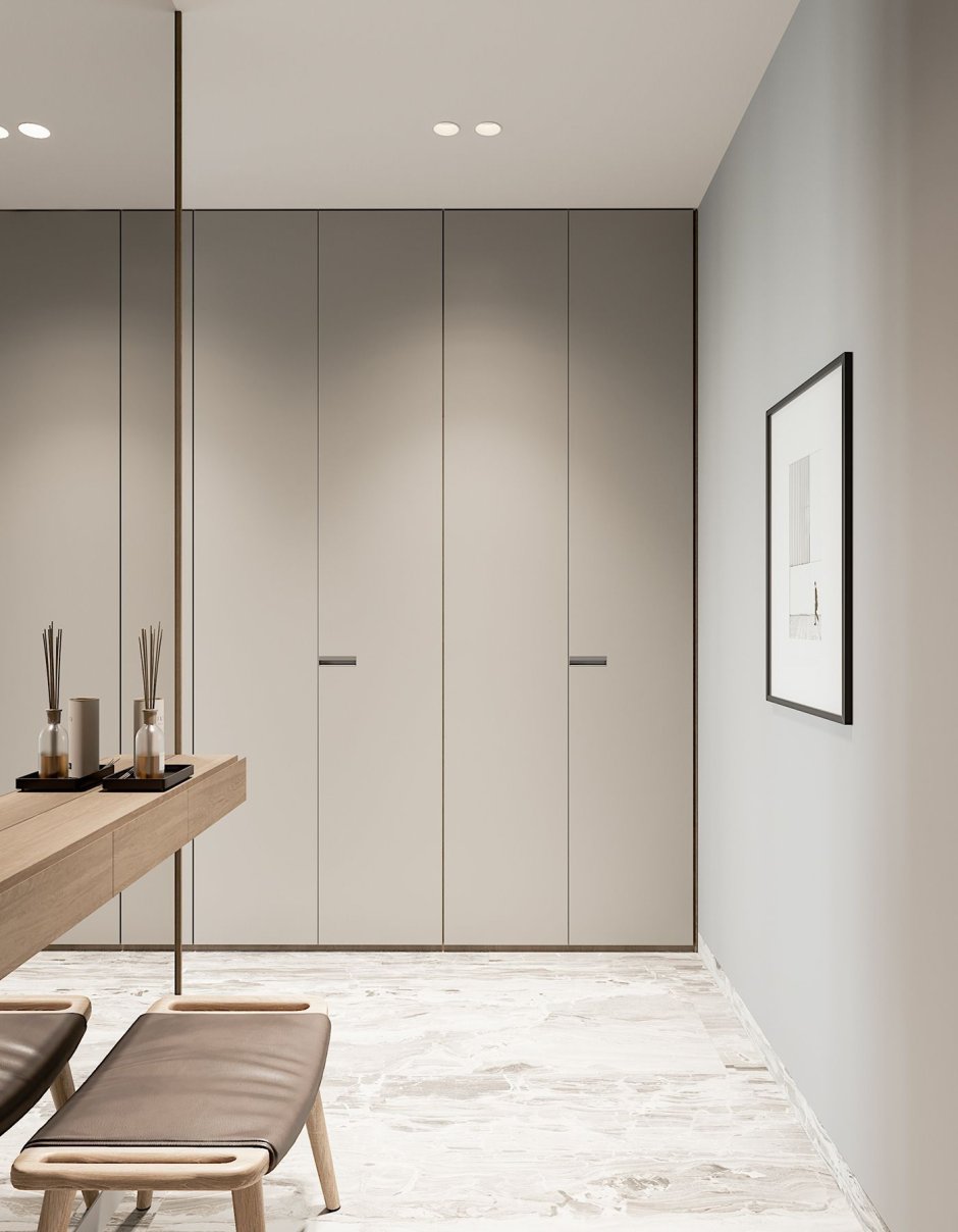 Двери купе с рейками