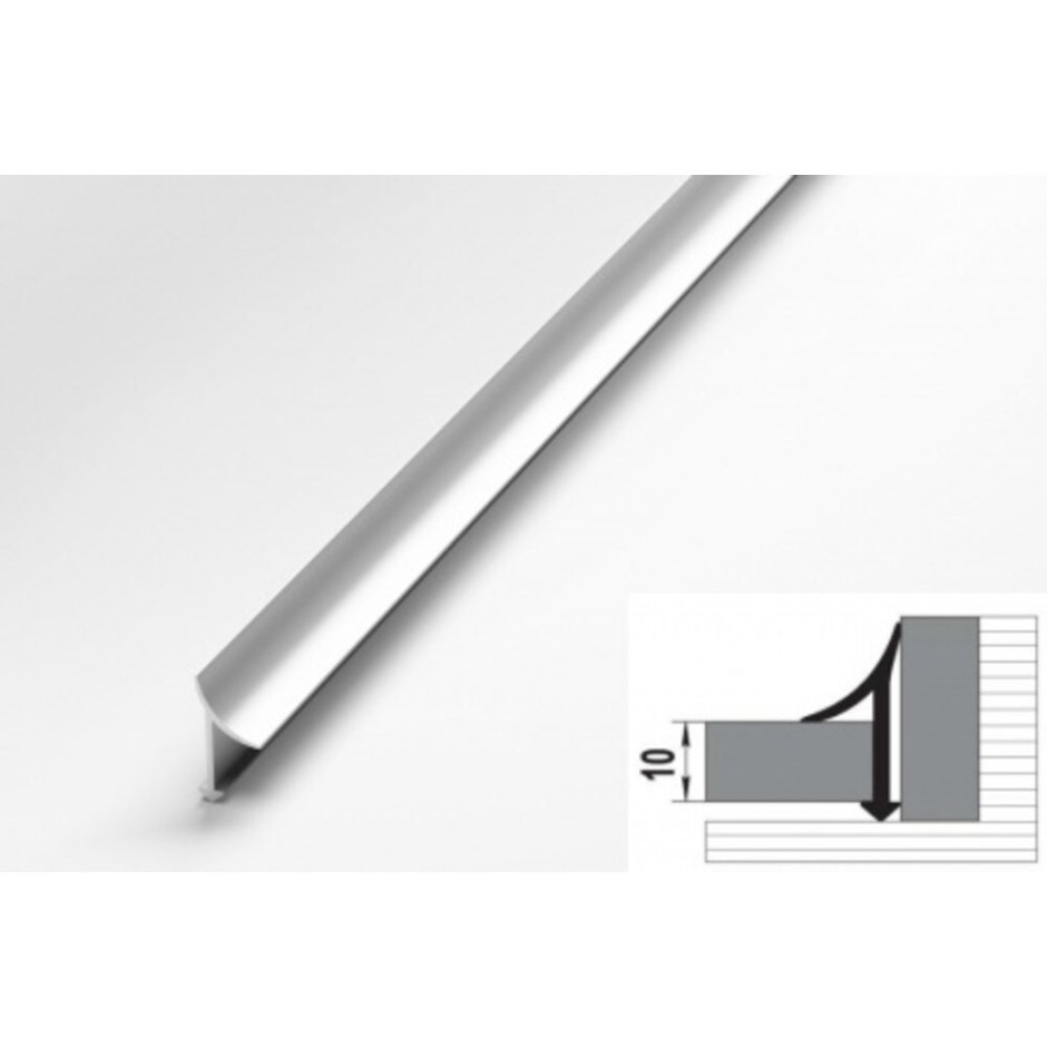 Профиль окантовочный для плитки лука ПК 11-10.2700.001
