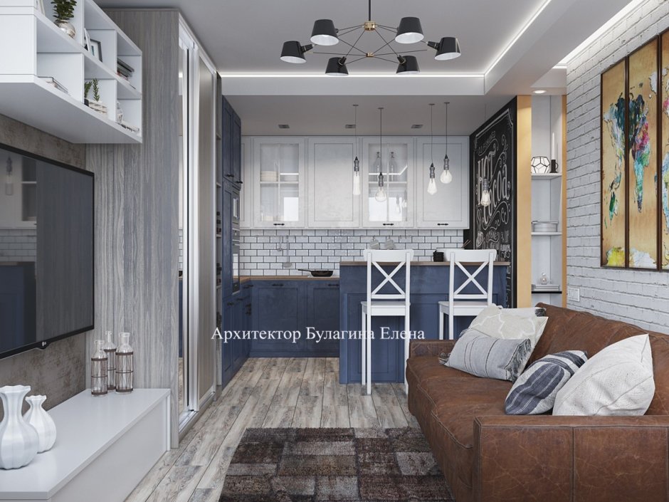 Интерьер евродвушки