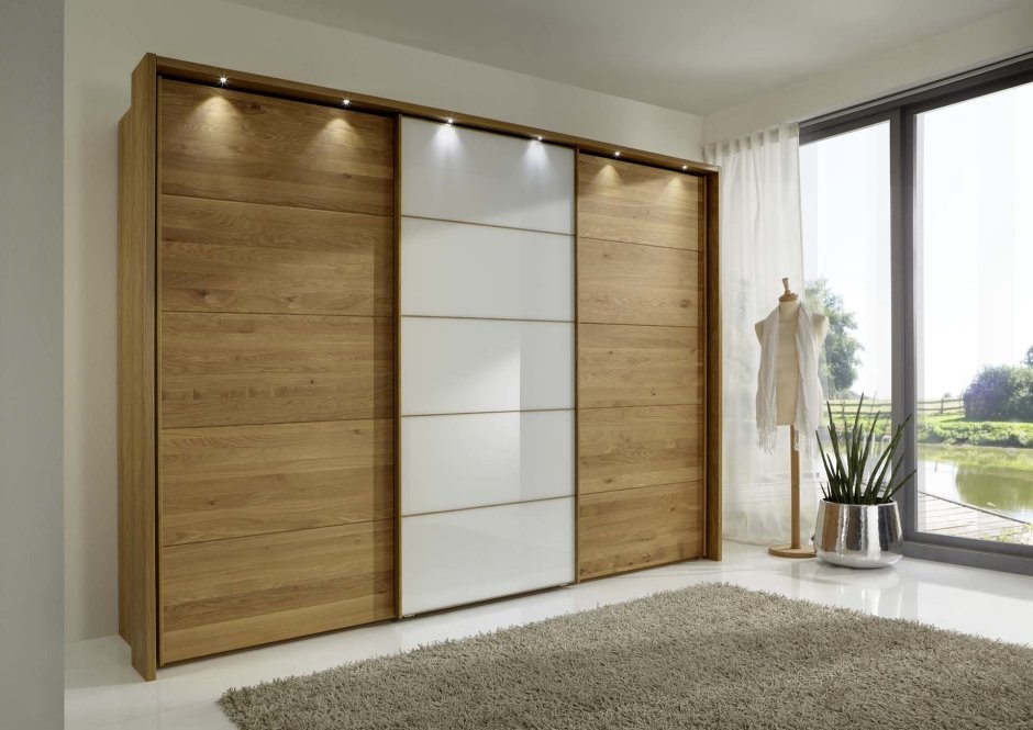 Шкаф купе деревянный