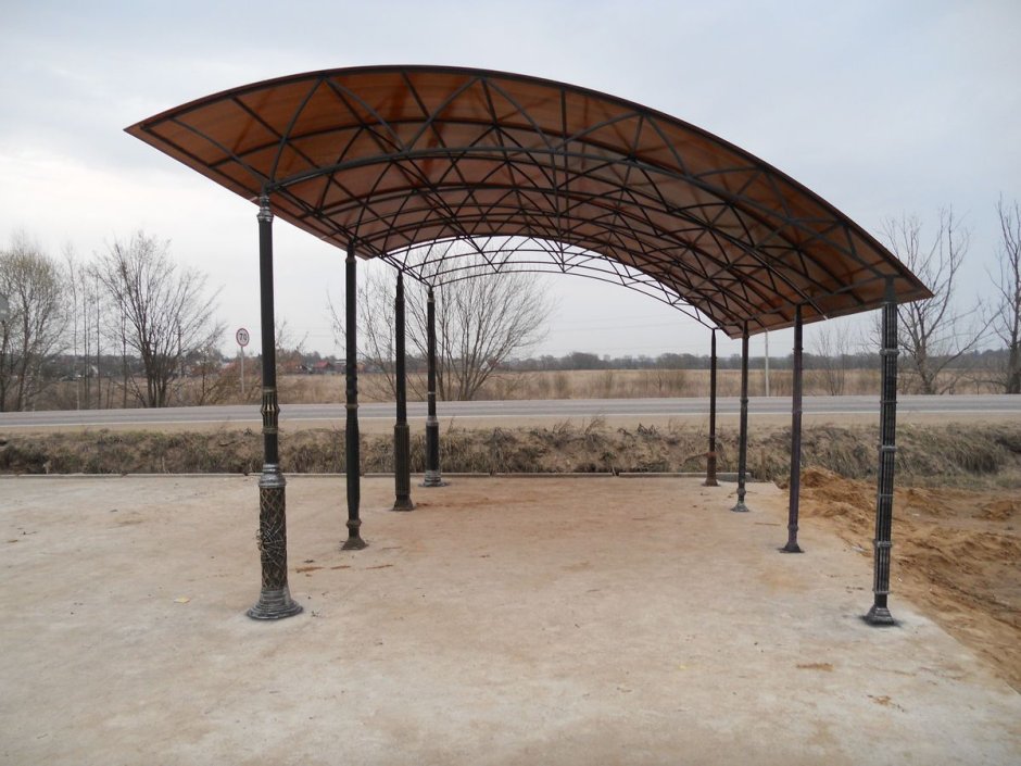 Навес для машины