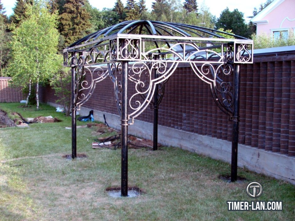 Кованые колонны