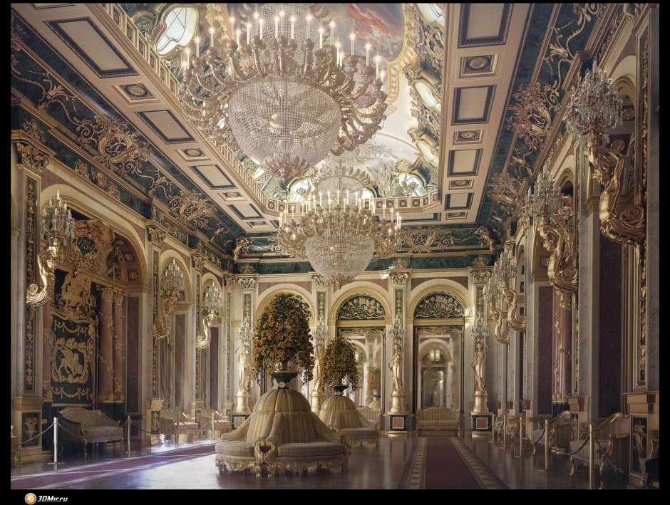 Букингемский дворец бальный зал