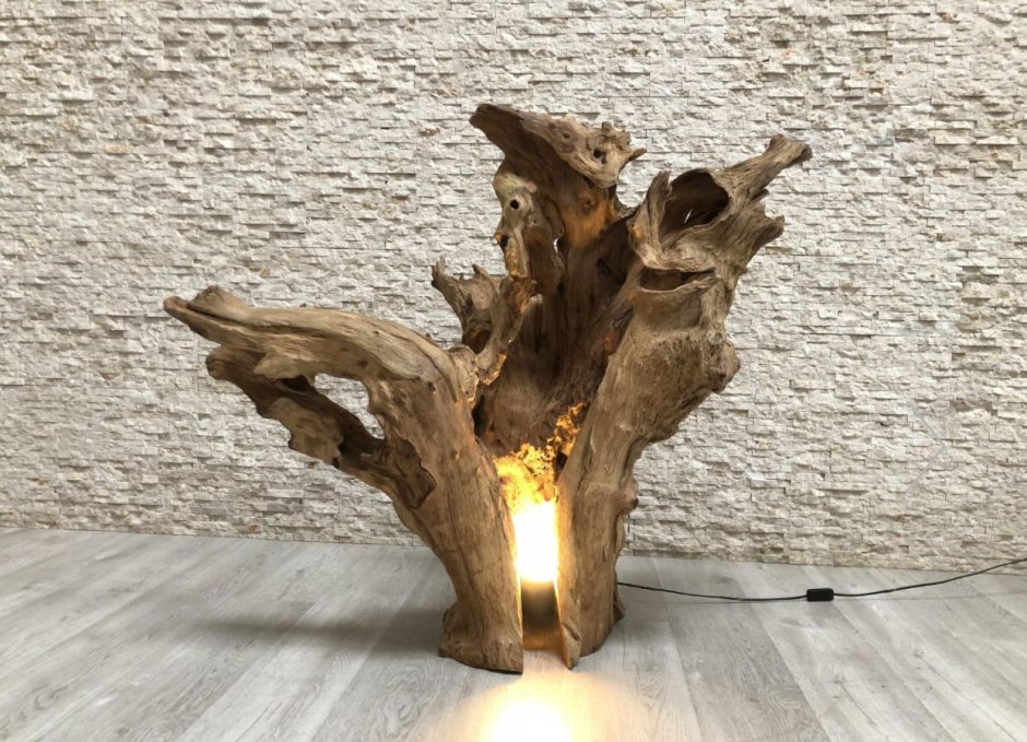 Люстра из балки