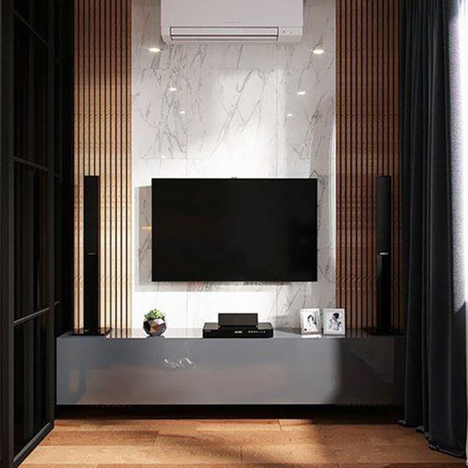 Гостиная с телевизором