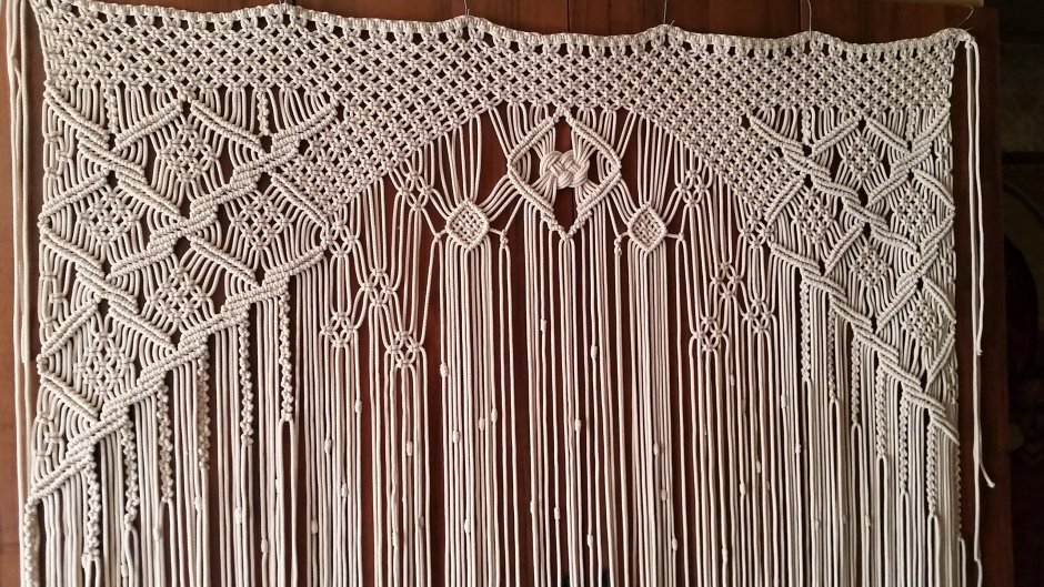 Арочная макраме расчетку
