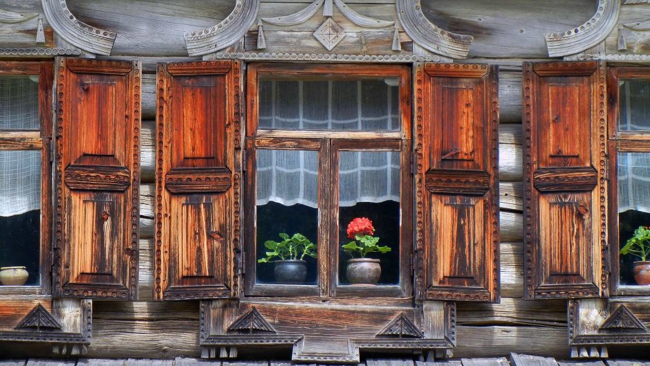 Старинные окна