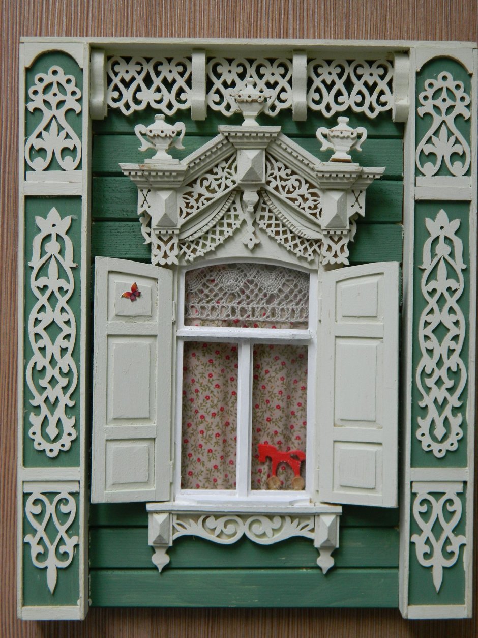 Оконный наличник шебби Шик