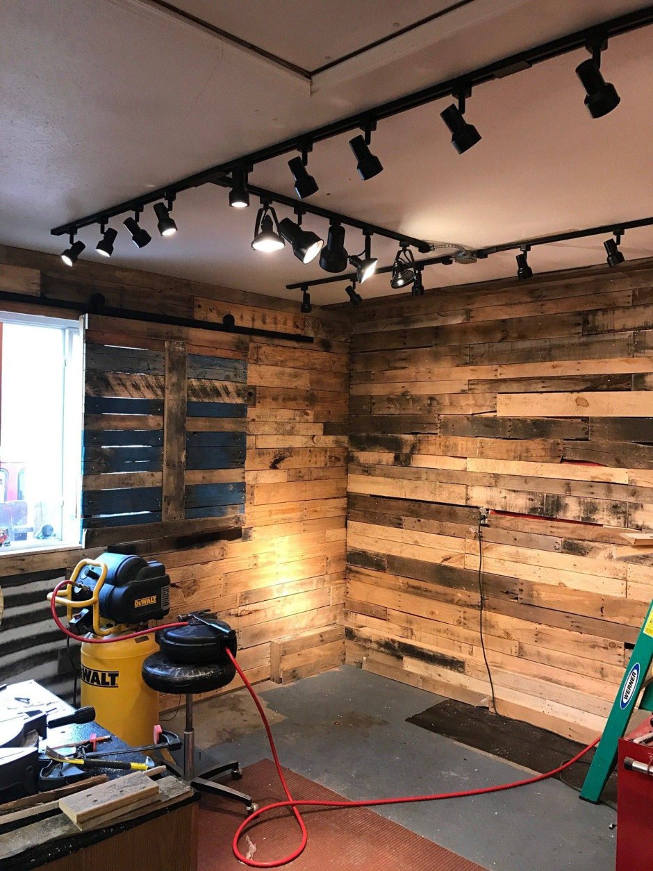 Отделка гаража