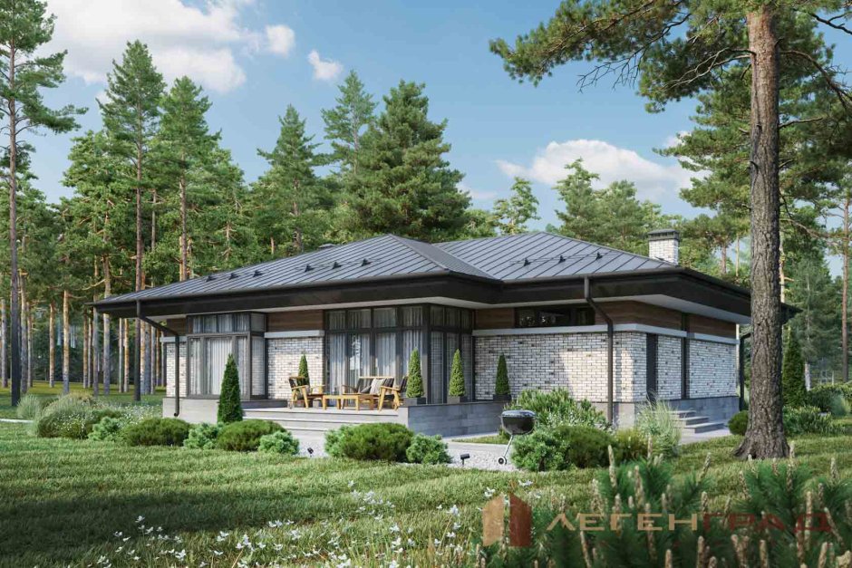 Дом в стиле Райта 200-250 кв.м