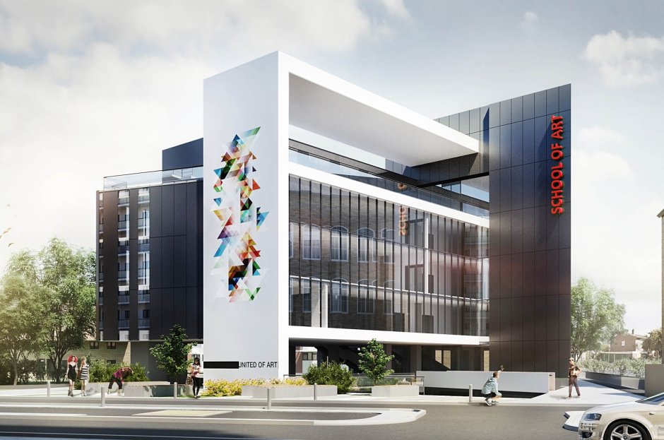 Современные общественные здания