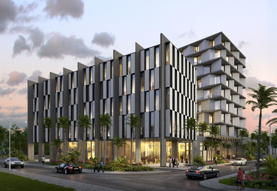 Многоэтажный отель