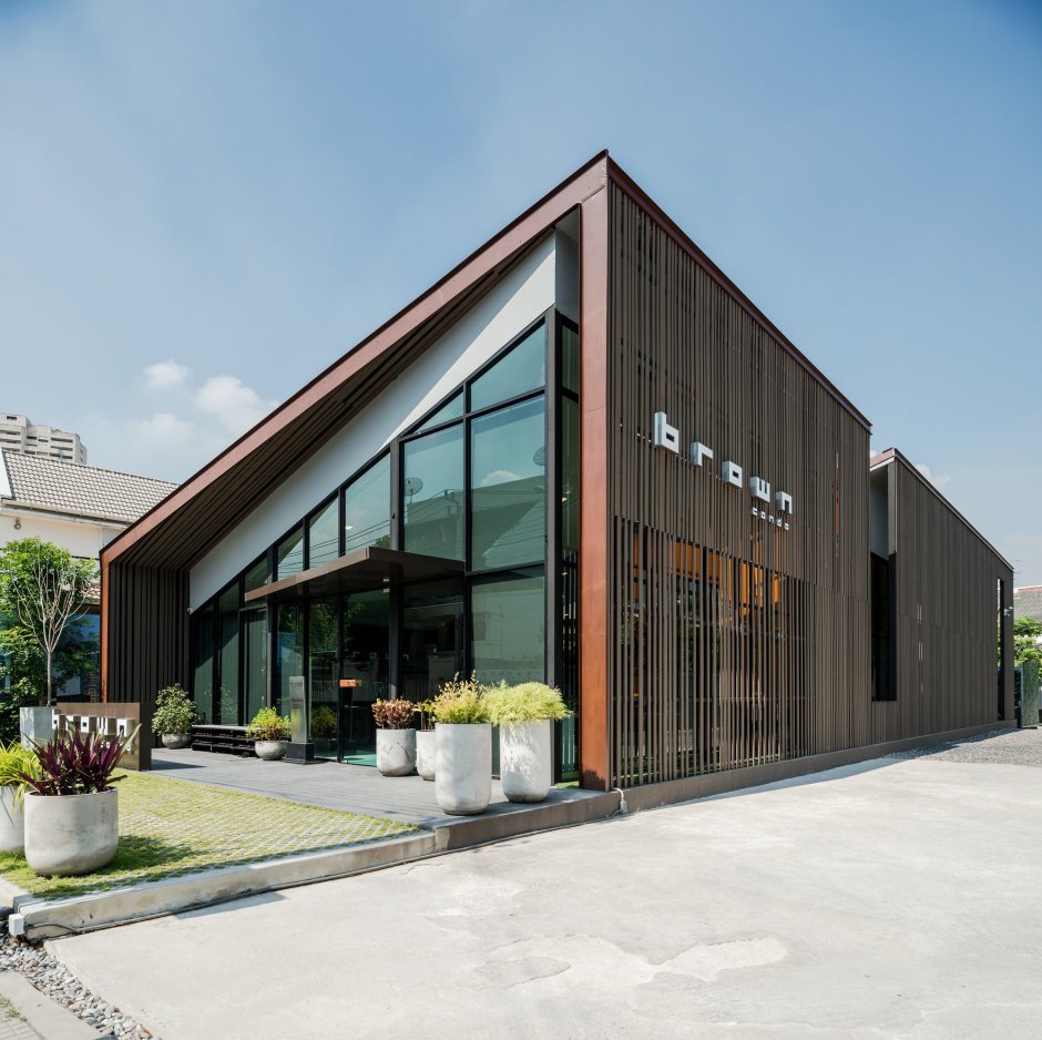 Стильные фасады зданий