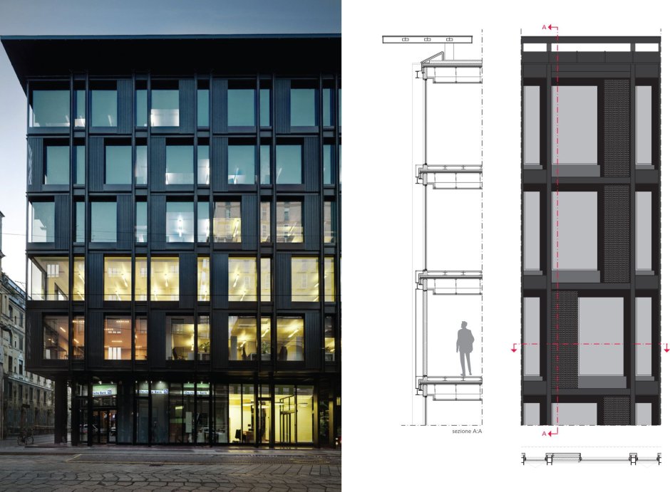 Стеклянные фасады жилых зданий