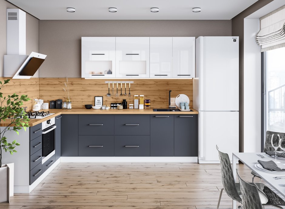 Кухонный гарнитур Тоскана графит